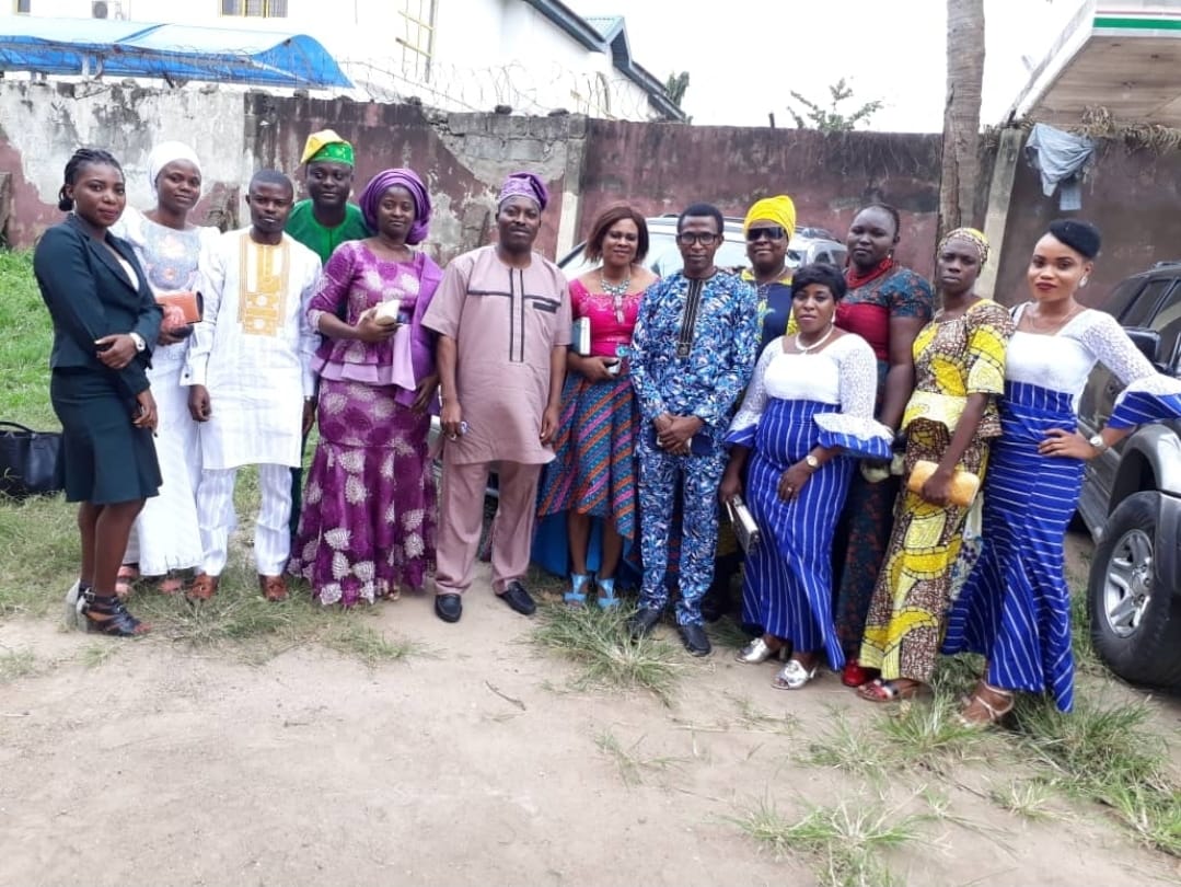 Staff Members at an Occasion